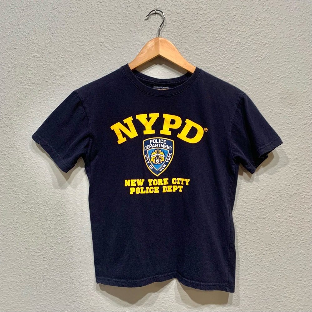 Officially Licensed NYPD Kids Navy T-Shirt